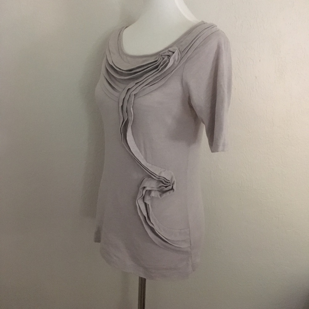 Anthropologie Ruffle Shirt - Picture 2 of 4